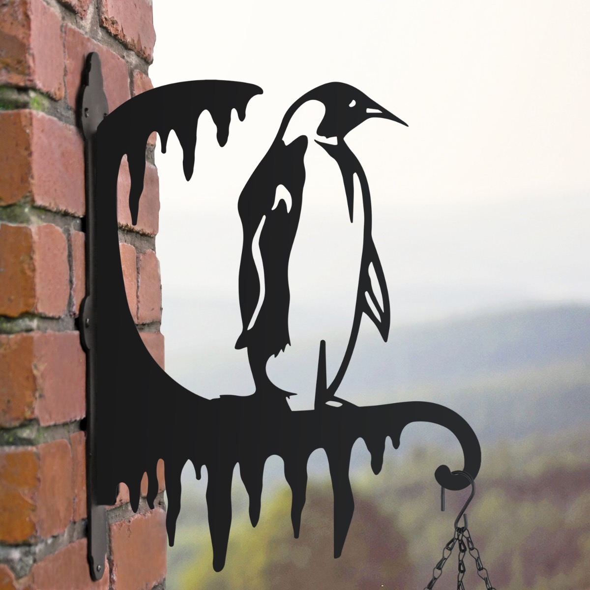 Penguin Hanging Basket Bracket