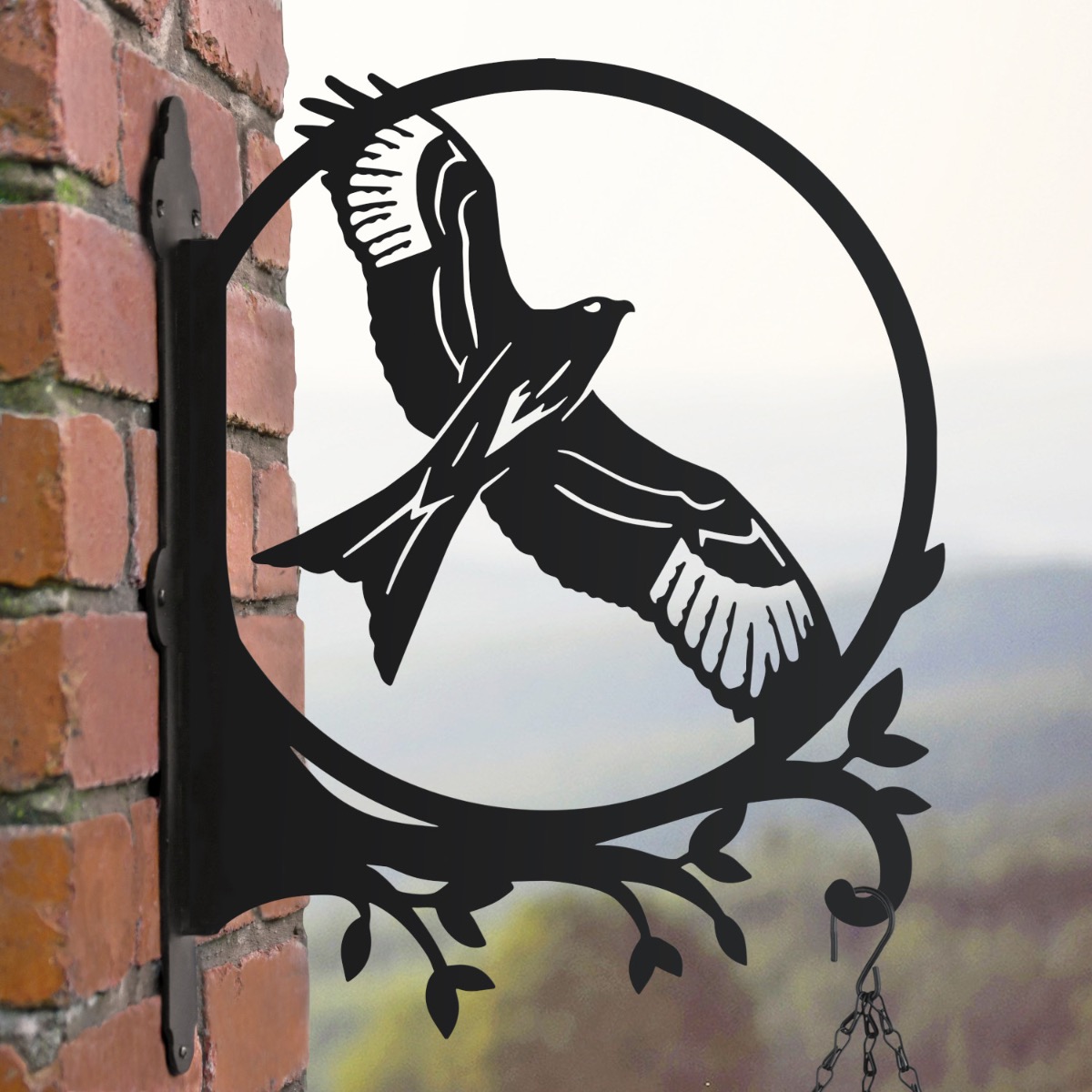 Red Kite Hanging Basket Bracket