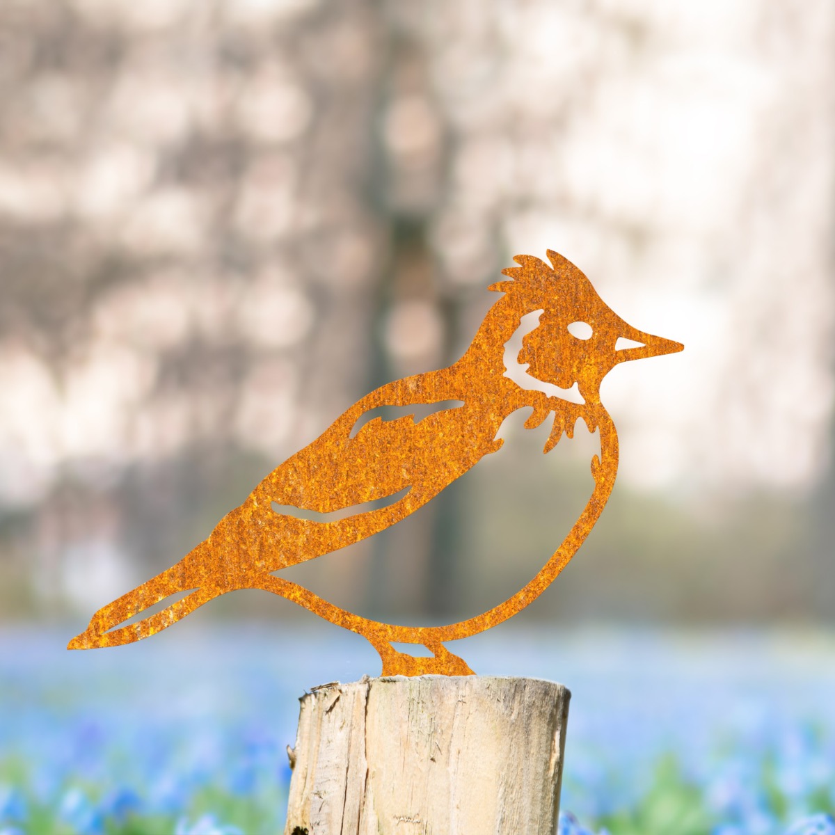 Steel Skylark Fence Topper In Rustic