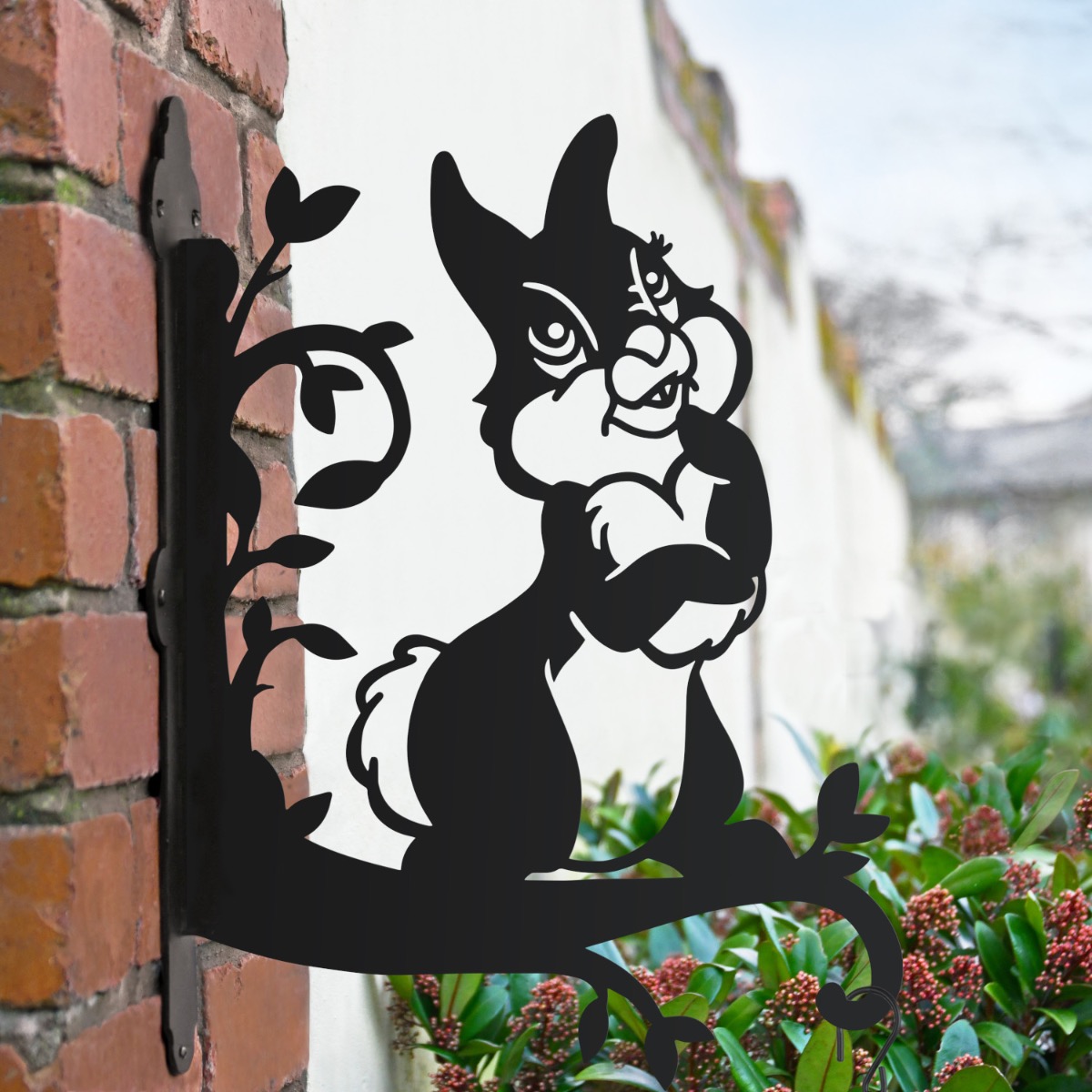 Cartoon Rabbit Hanging Basket Bracket