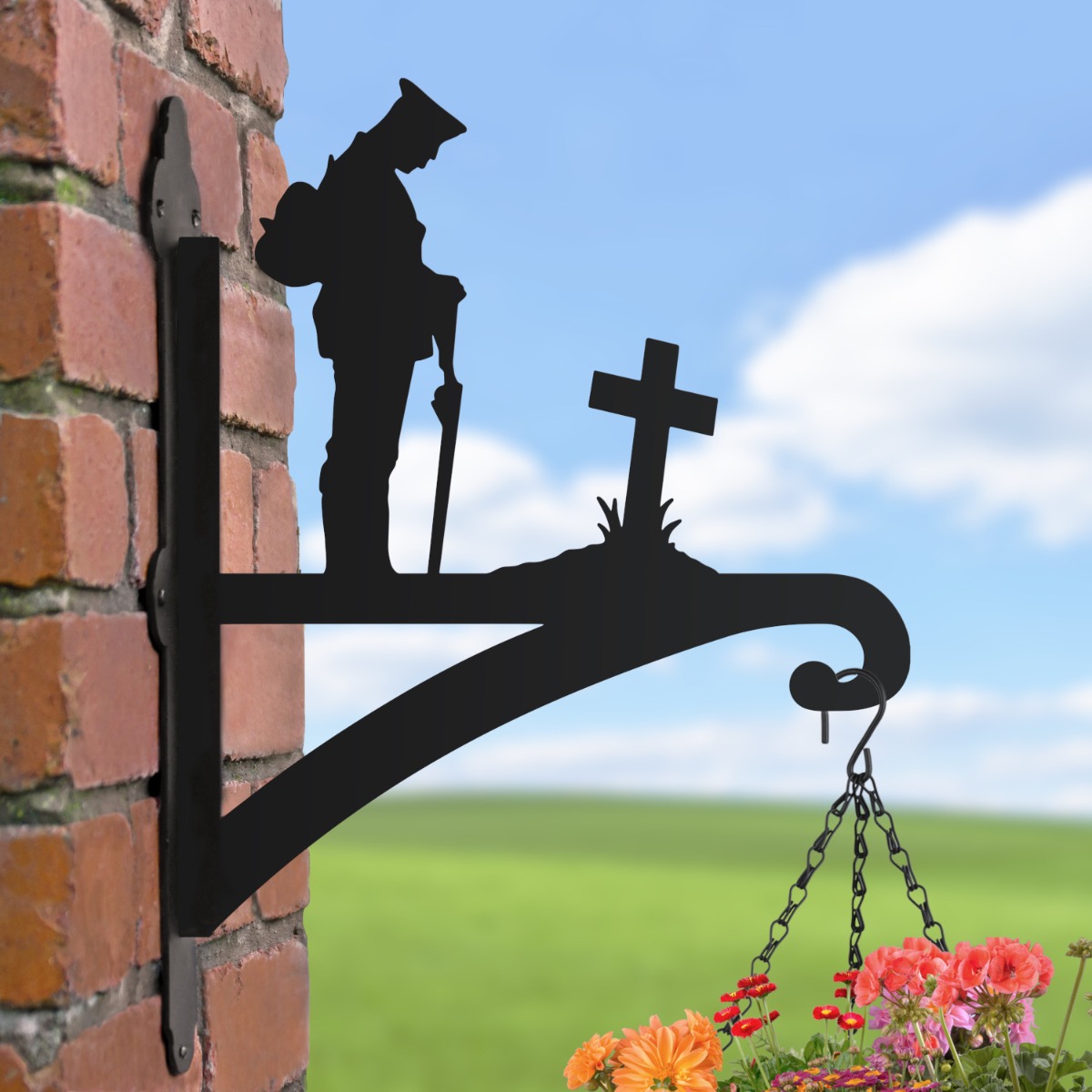 Officer In Remembrance Hanging Basket Bracket