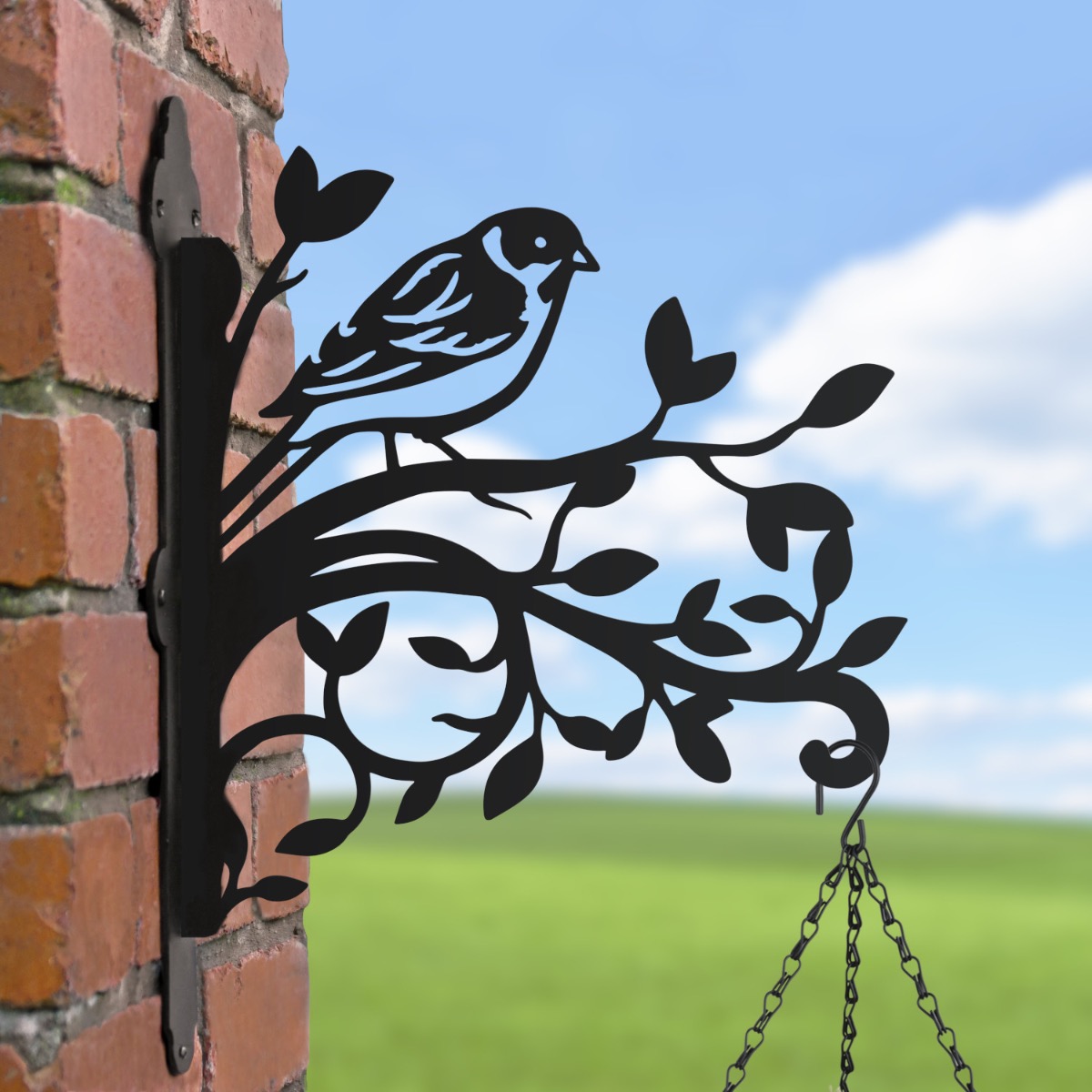 Reed Bunting Hanging Basket Bracket