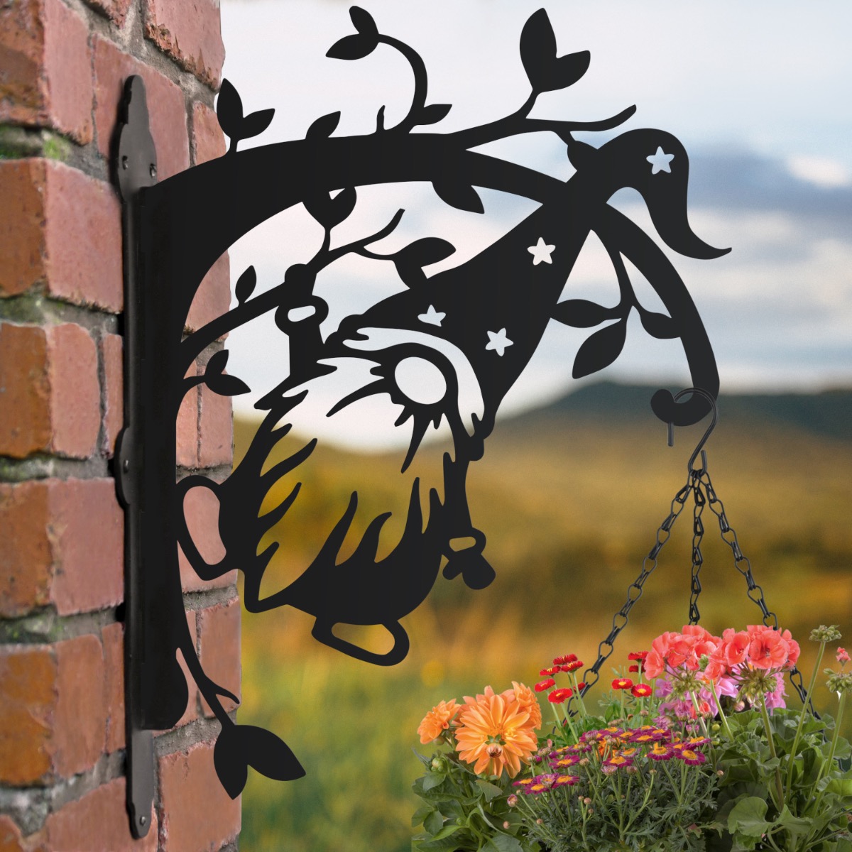 Starry Gonk Hanging Basket Bracket