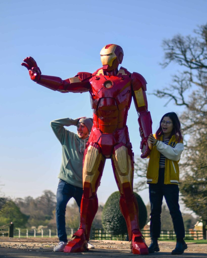 Alex and Sang with Ironman