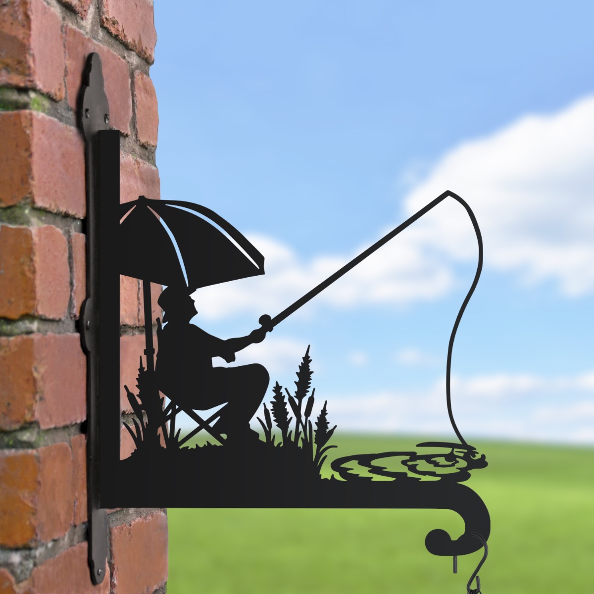 Fishing Hanging Basket Bracket