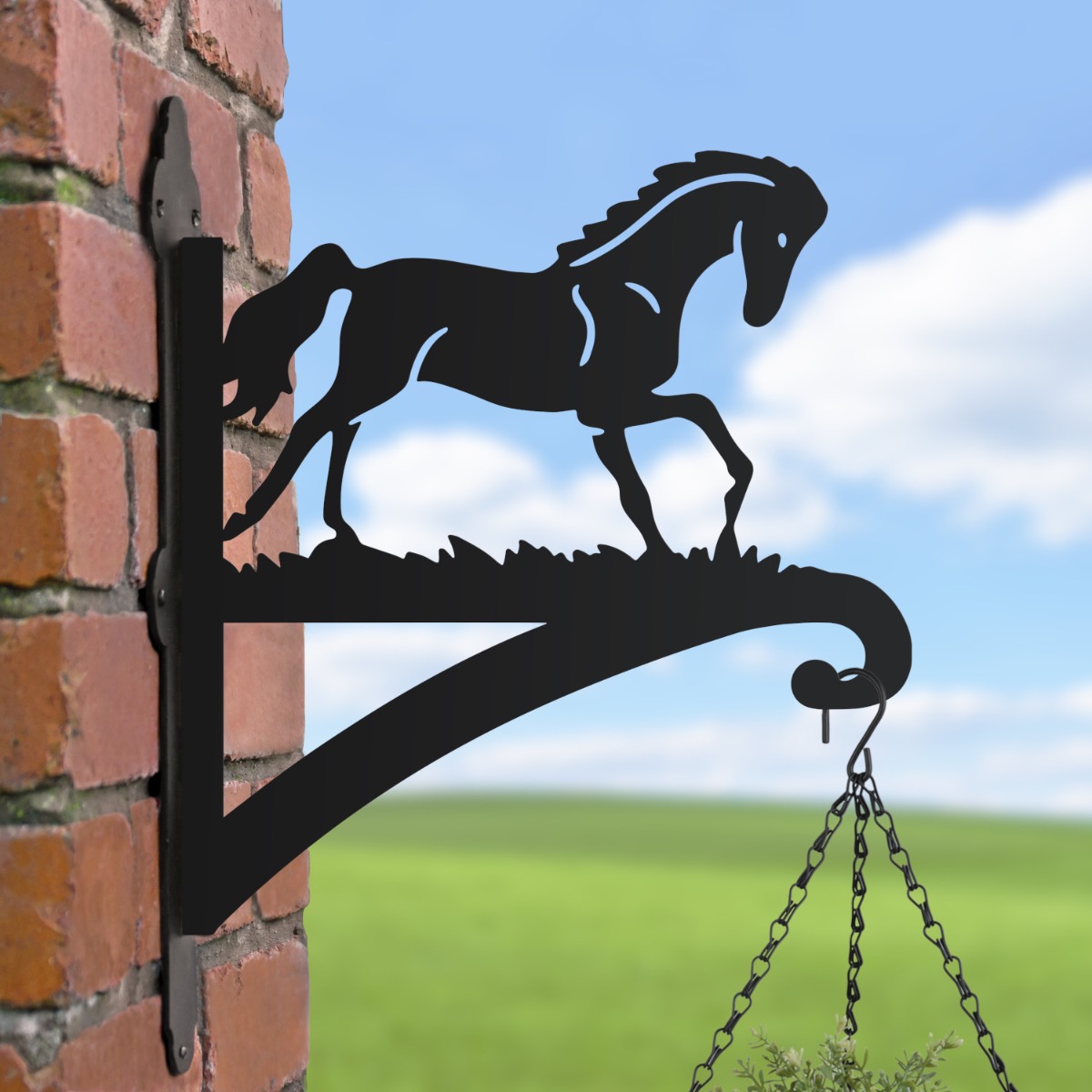 Horse Hanging Basket Bracket