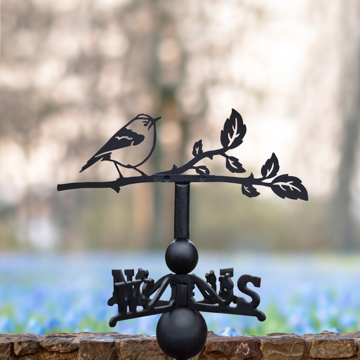 Cast Iron & Steel Goldcrest Weathervane