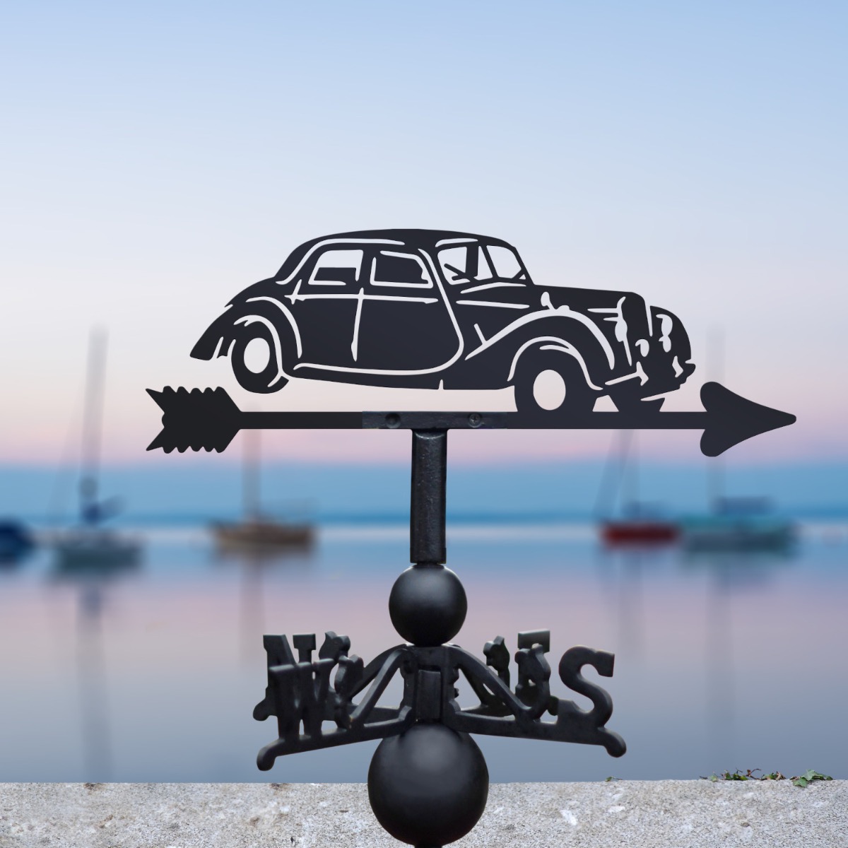 Cast Iron & Steel Riley Weathervane