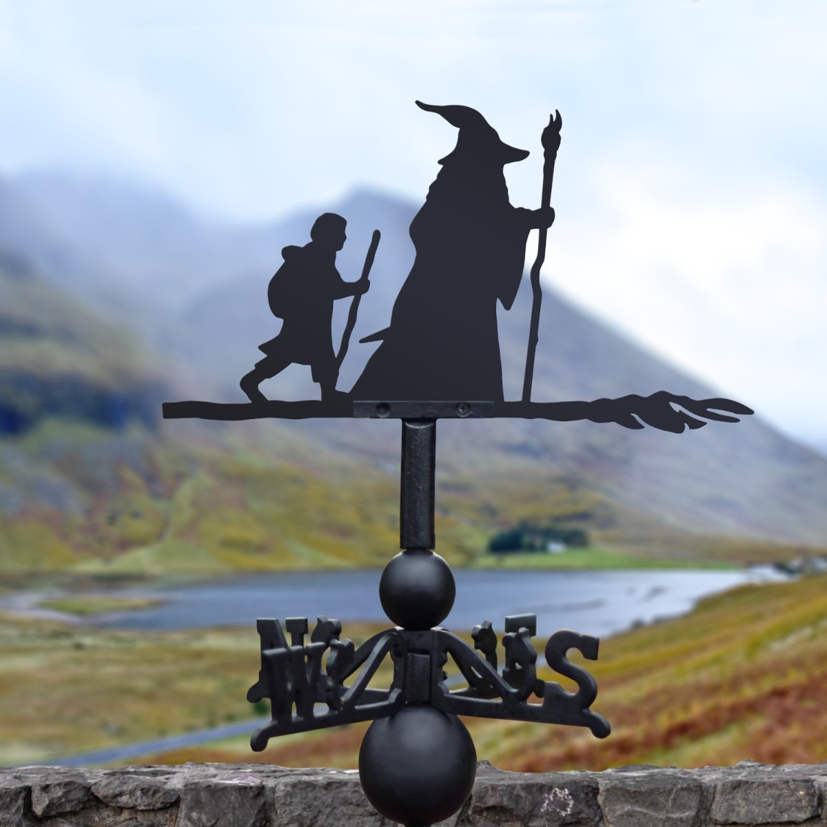 Cast Iron & Steel Tolkien Weathervane