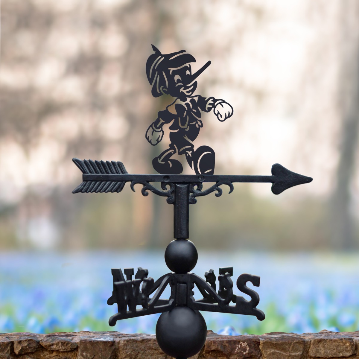Cast Iron & Steel Wooden "Real Boy" …