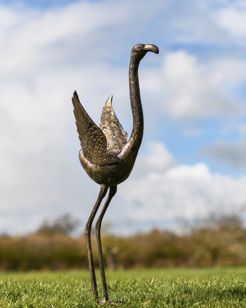 'Florence' Flaminglet Cast Aluminium Sculpture