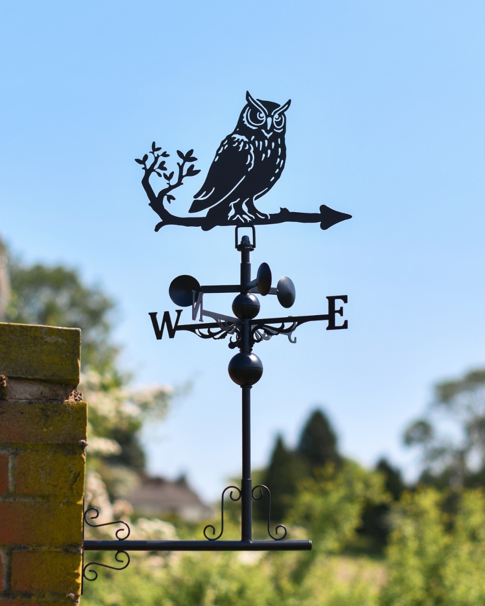 Steel 'Hootsworth' Great Horned Owl …