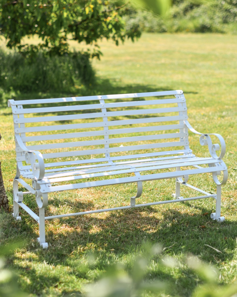 'Chatham' Two Seater Metal Garden Be…