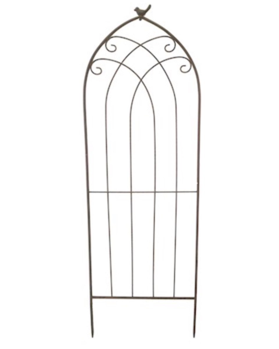 Rustic Gothic "Dahlia" Garden Trellis