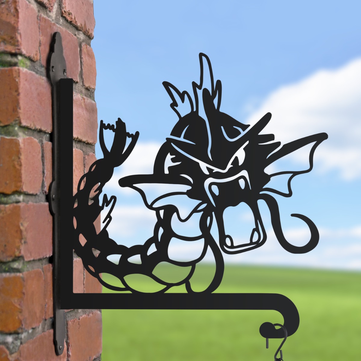Steel Ultimate Dragon Water Monster Hanging Basket Bracket