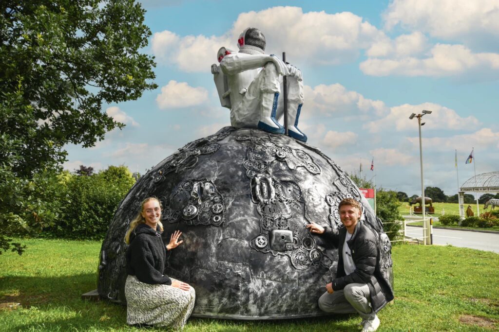 Alice & Alice with the Man on the Moon