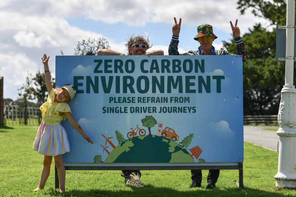 Zero Carbon Environment Sign
