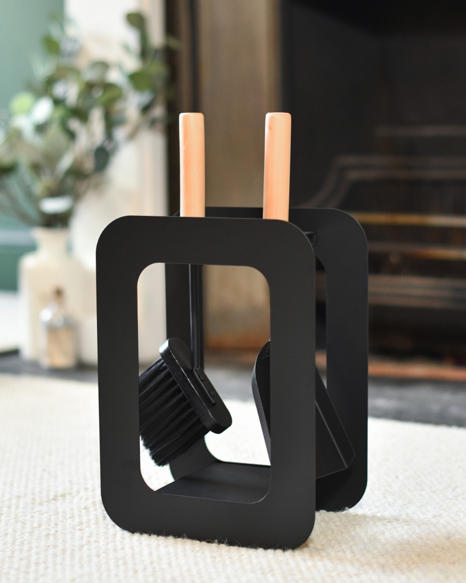 'Portmanteau' Black Cube Contemporary Companion Set