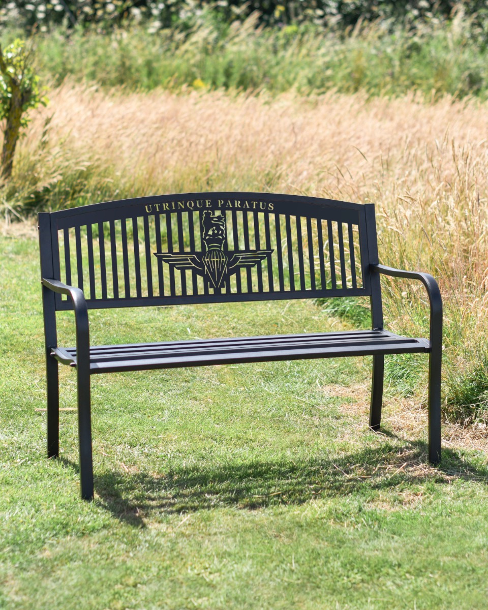 "The Parachute Regiment" Black Park Bench