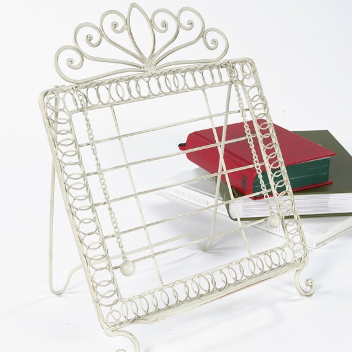 Wrought Iron Cook Book Stand (Clearance)