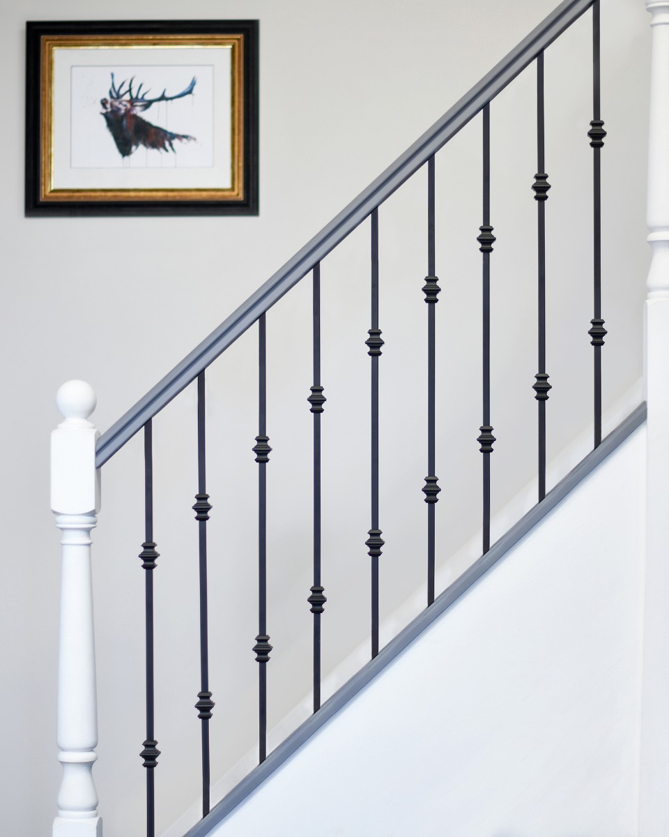 Steel 'Ambleside' Double Notch Stair Spindle - Spindle Only