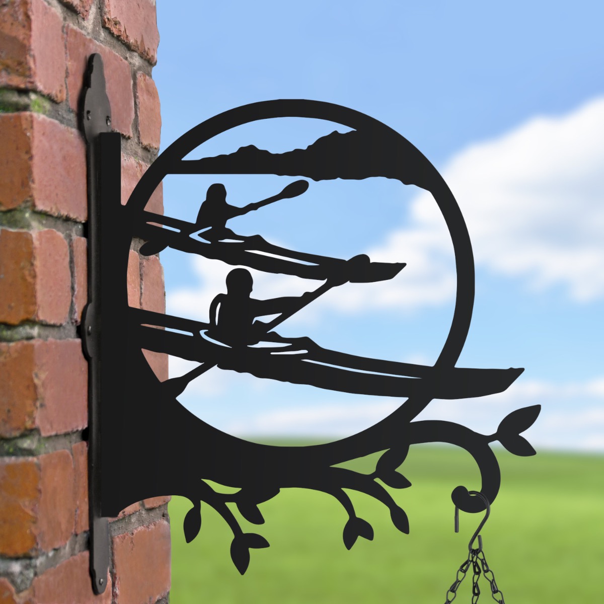 Steel Kayak Hanging Basket Bracket