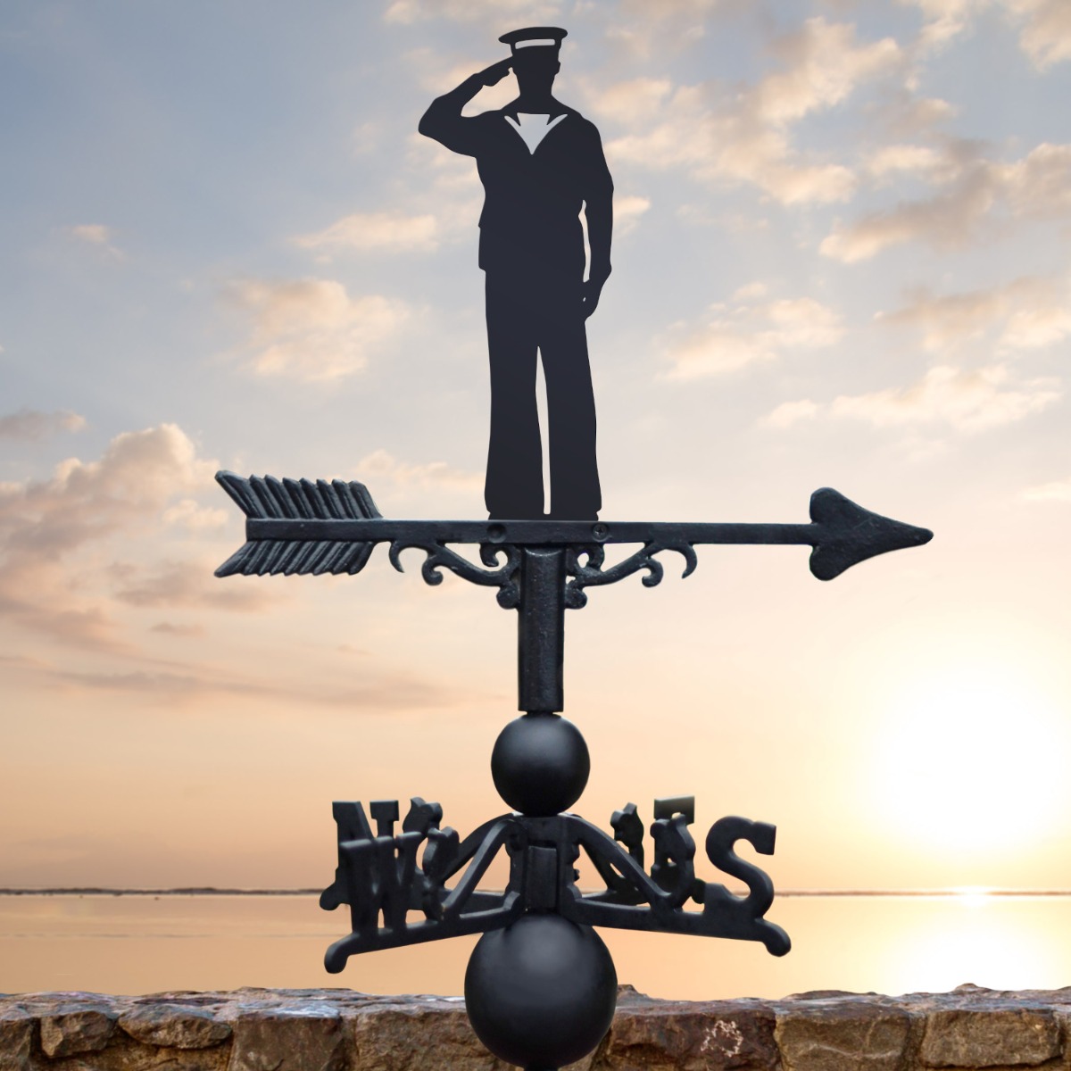 Cast Iron & Steel Royal Navy Weather…