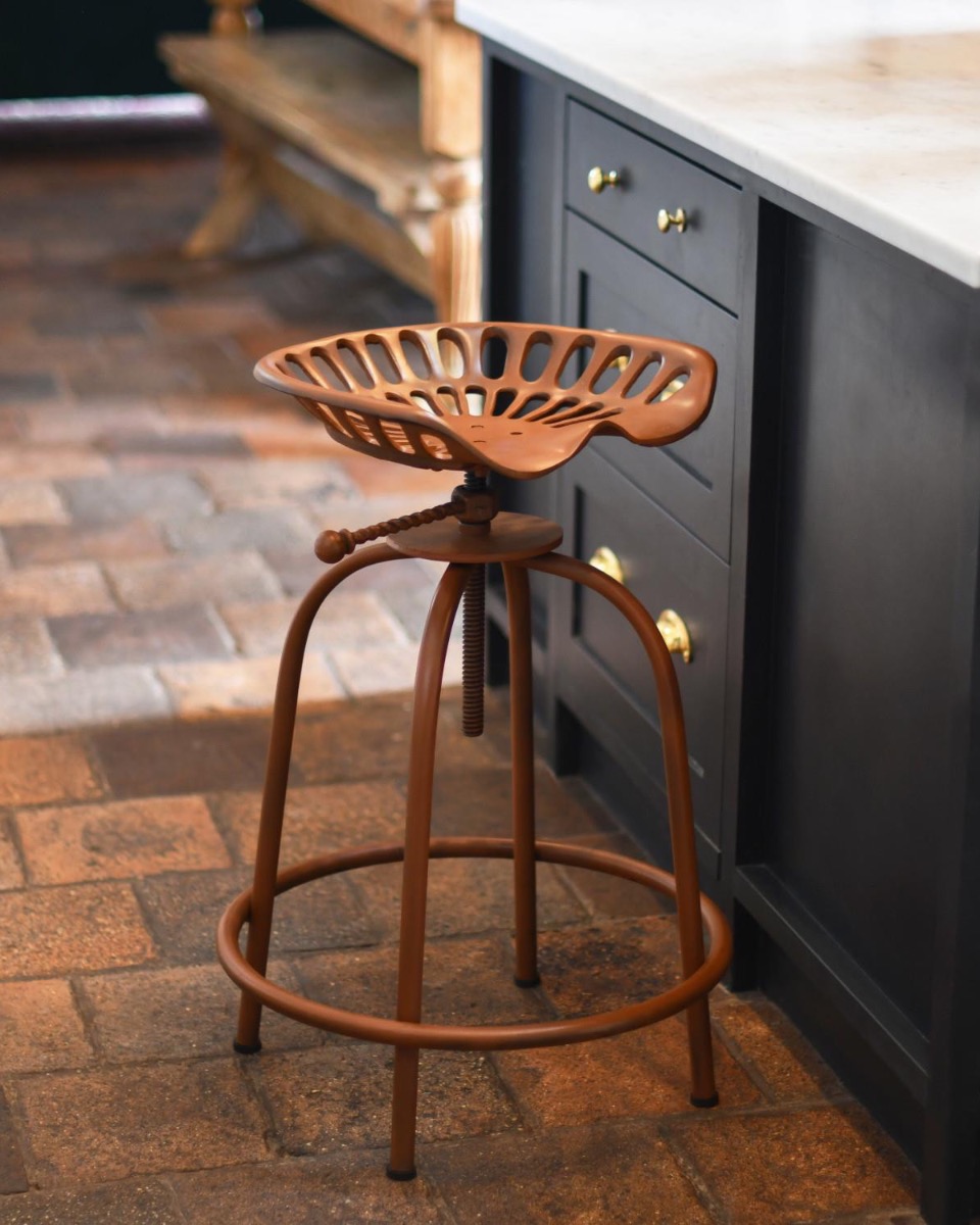 "The Paddock" Tractor Seat in Rustic