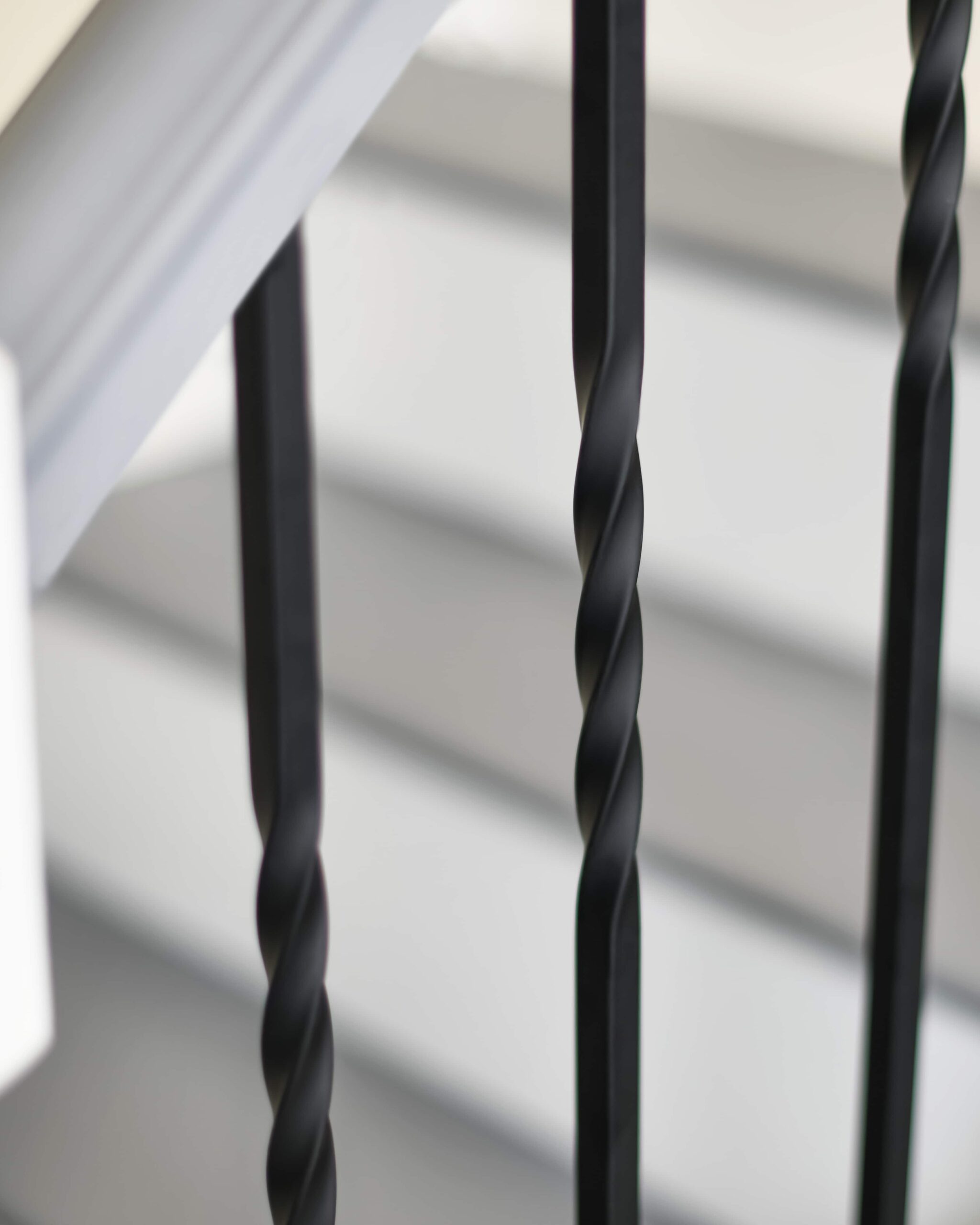 No Brackets with our Stair Spindles in Situ