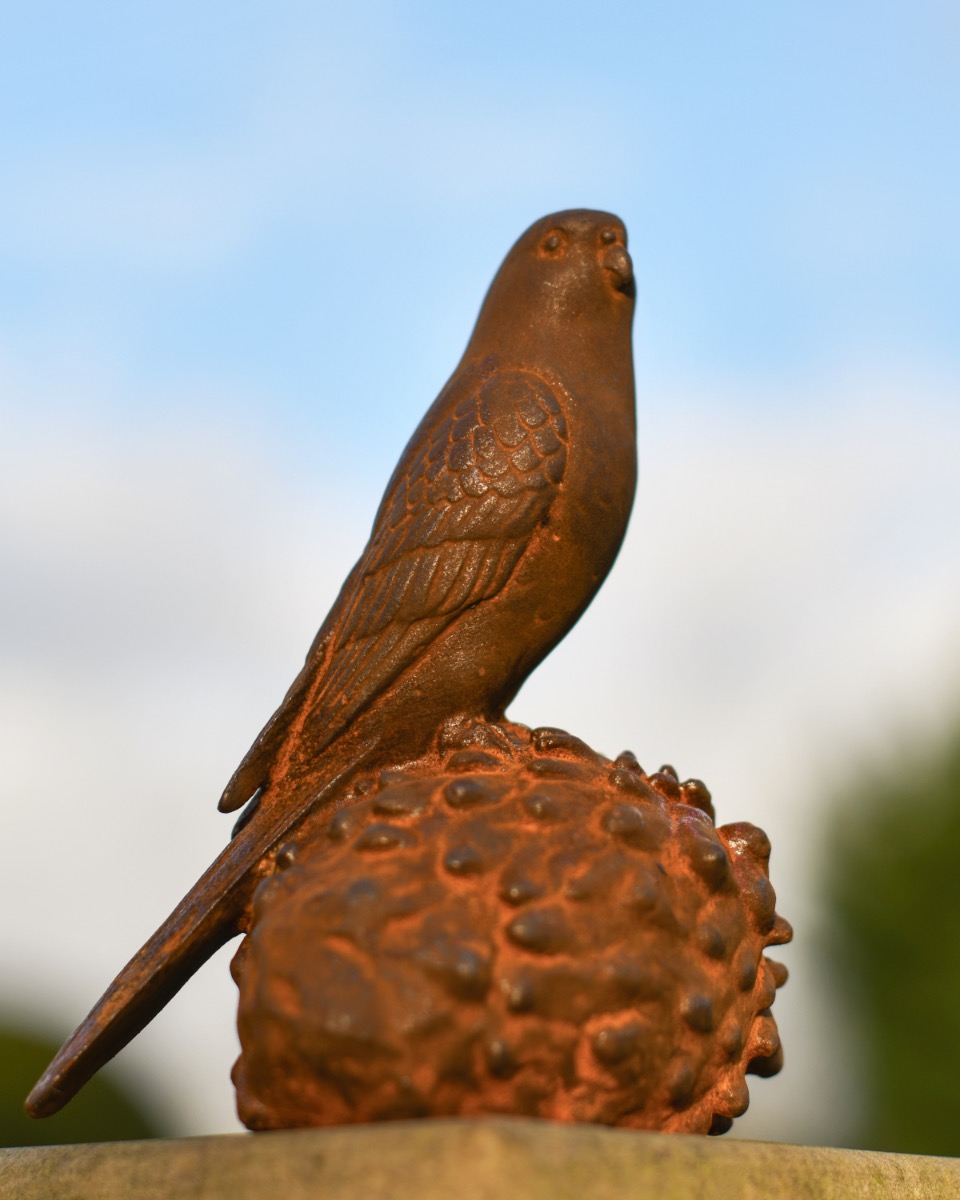 Rustic Cast Iron Bird
