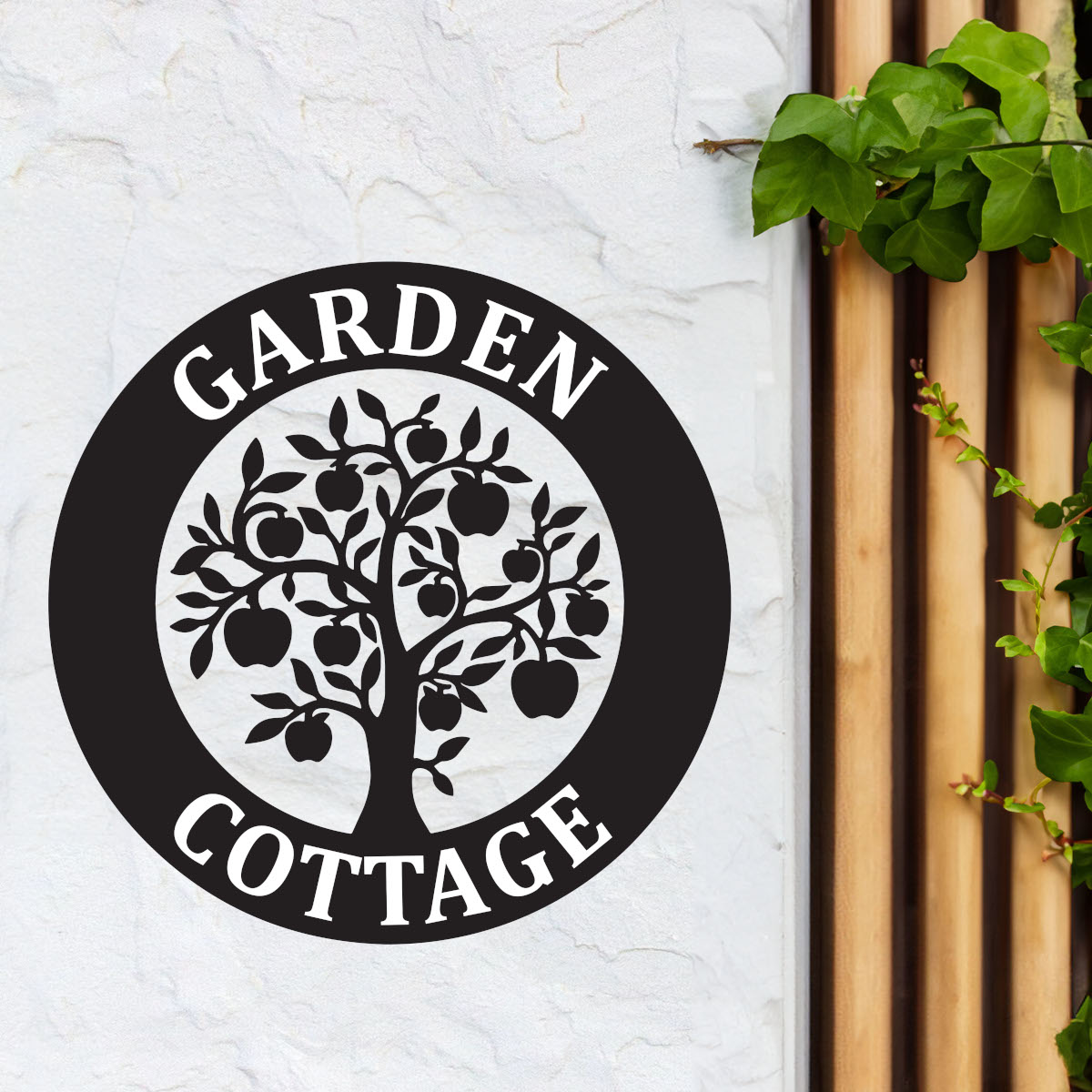 Apple Tree House Name Sign
