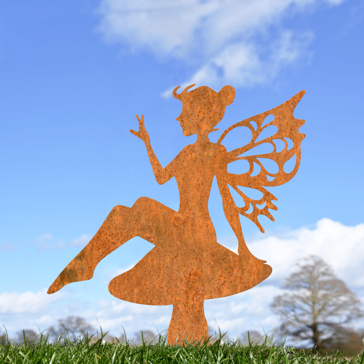 Rustic Fairy Silhouette