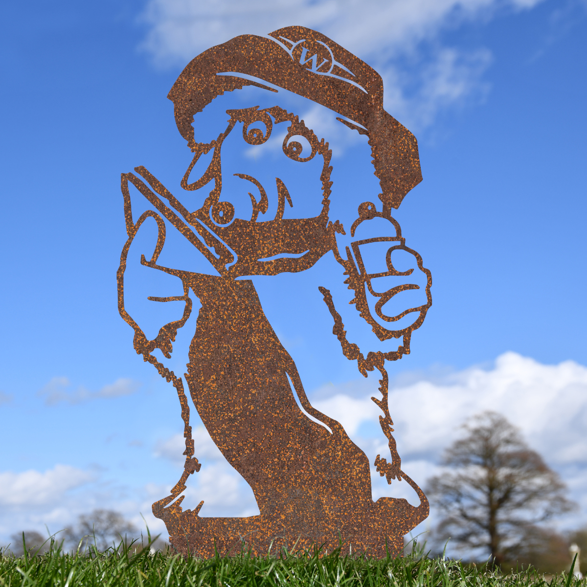 Rustic Womble Silhouette