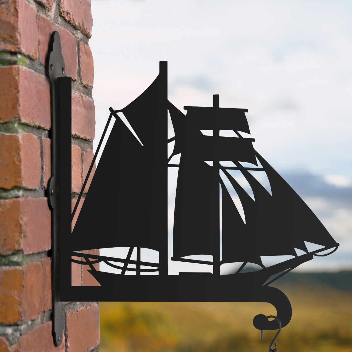 Steel Topsail Ship Hanging Basket Br…