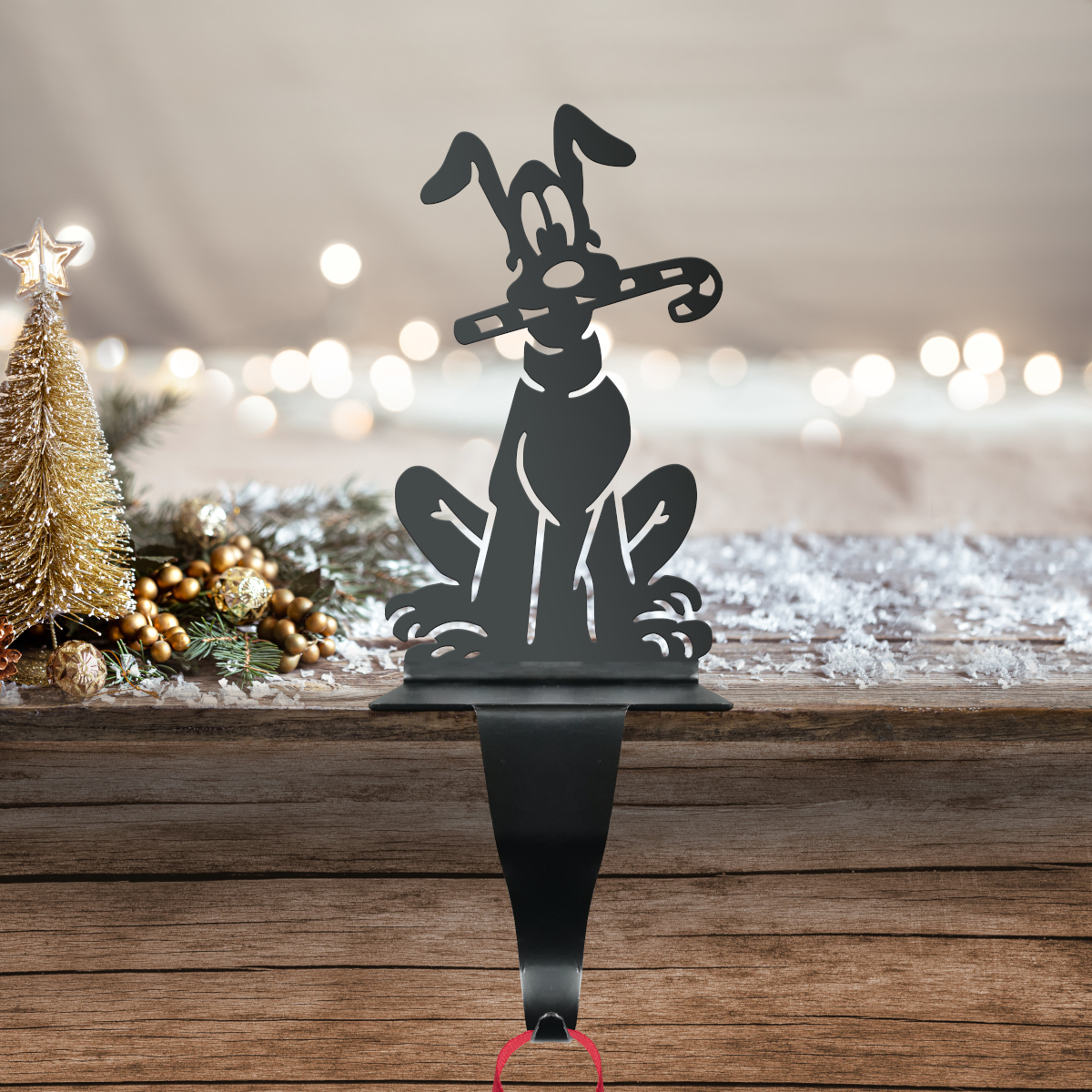 Cartoon Dog Stocking Holder
