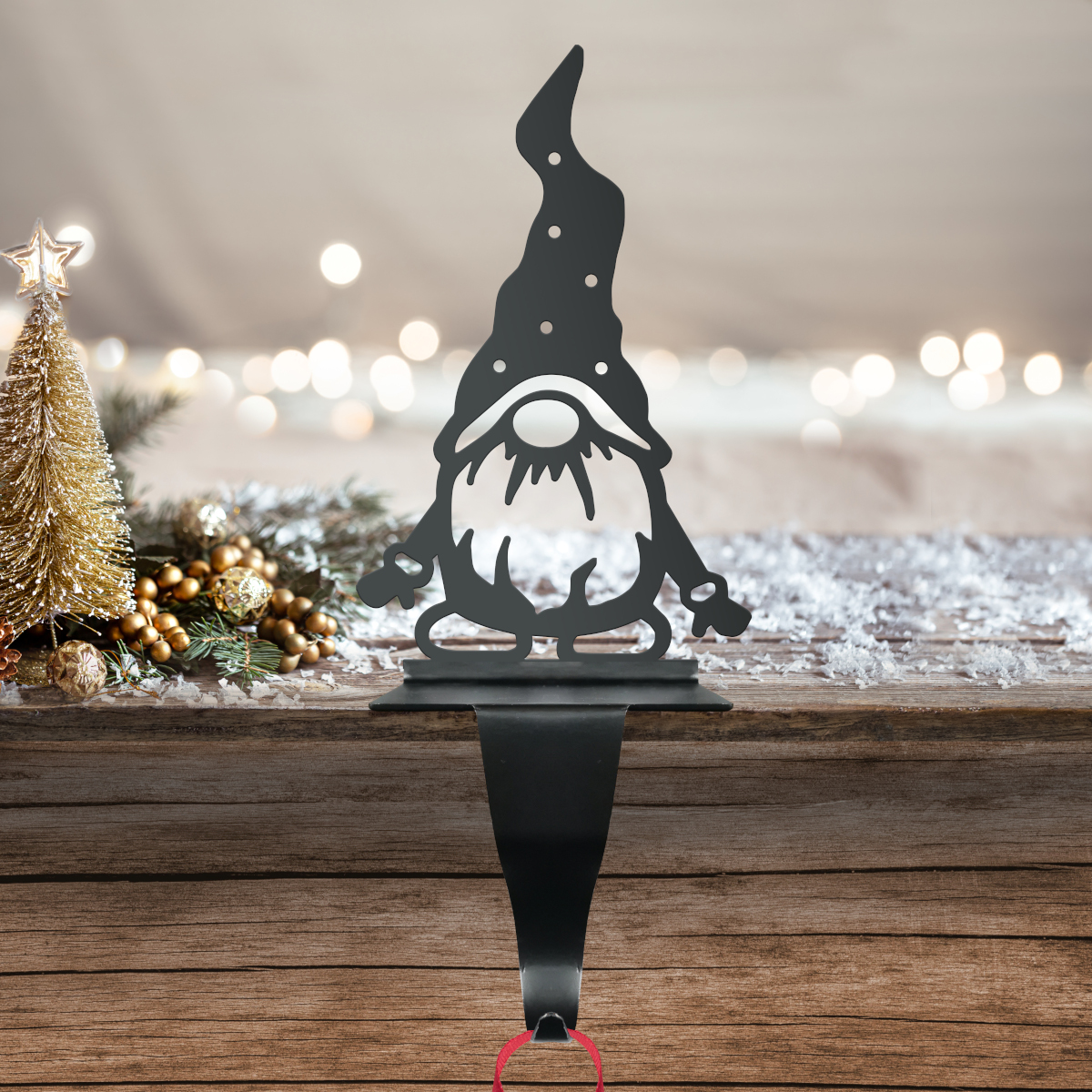 Polka Dot Hat Gonk Stocking Holder