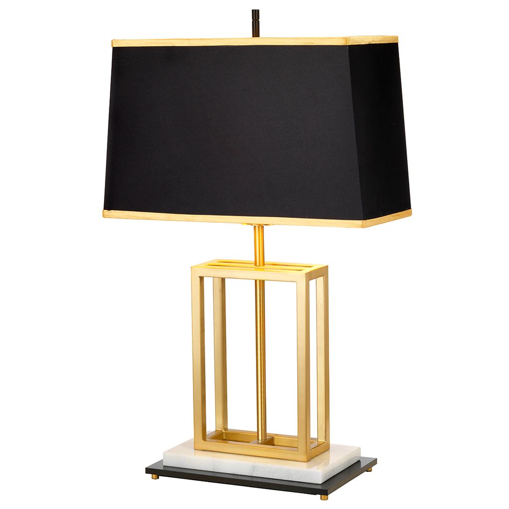 Brushed Brass 'Royal' Table Lamp