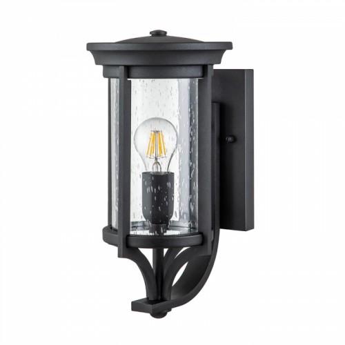 Classic Modern Wall Light Black Steel