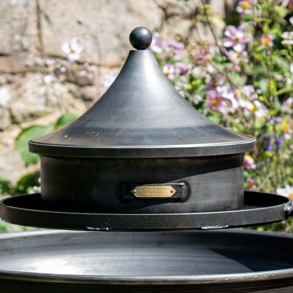 Jet Black Steel Tagine