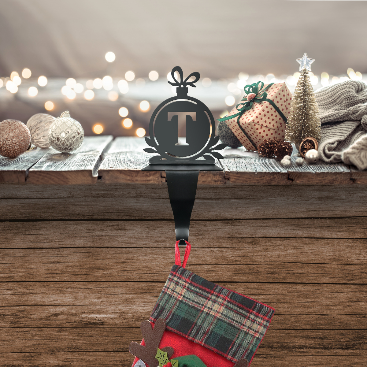 Letter T Stocking Hook