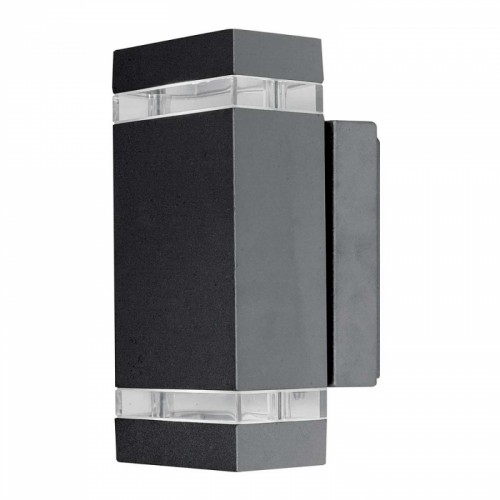 Modern Aluminium Twin LED Wall Light-24cm
