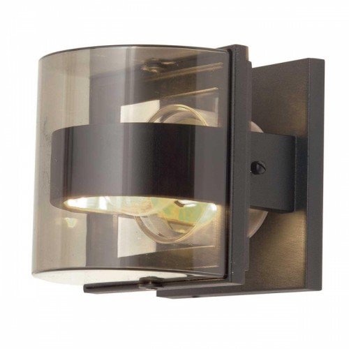 Modern Single Stripe Arched Outdoor Wall Light-16cm