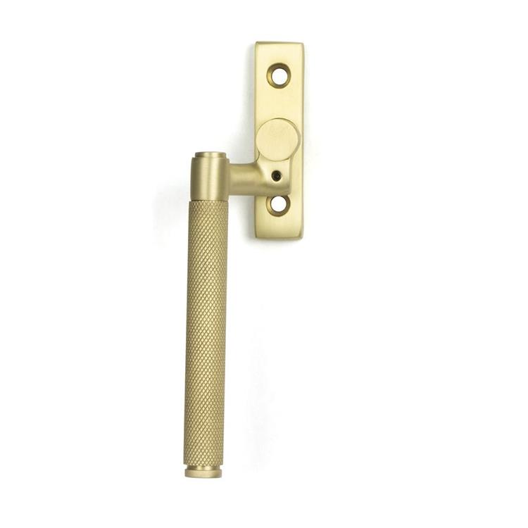 Satin Brass Espagnolette Window Handle - Left Hand