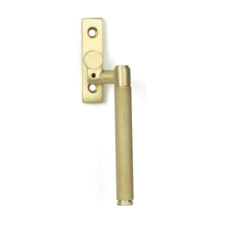 Satin Brass Espagnolette Window Handle - Right Hand