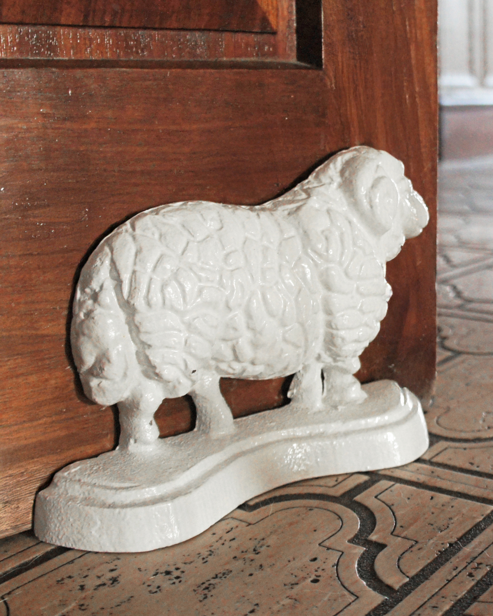Sheep White Door Stops (Clearance)