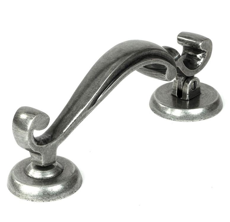 Traditional Pewter Door Knocker - 19.6cm x 6.9cm