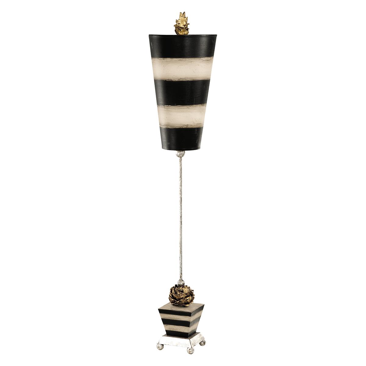 Black & White 'Peony' Table Lamp