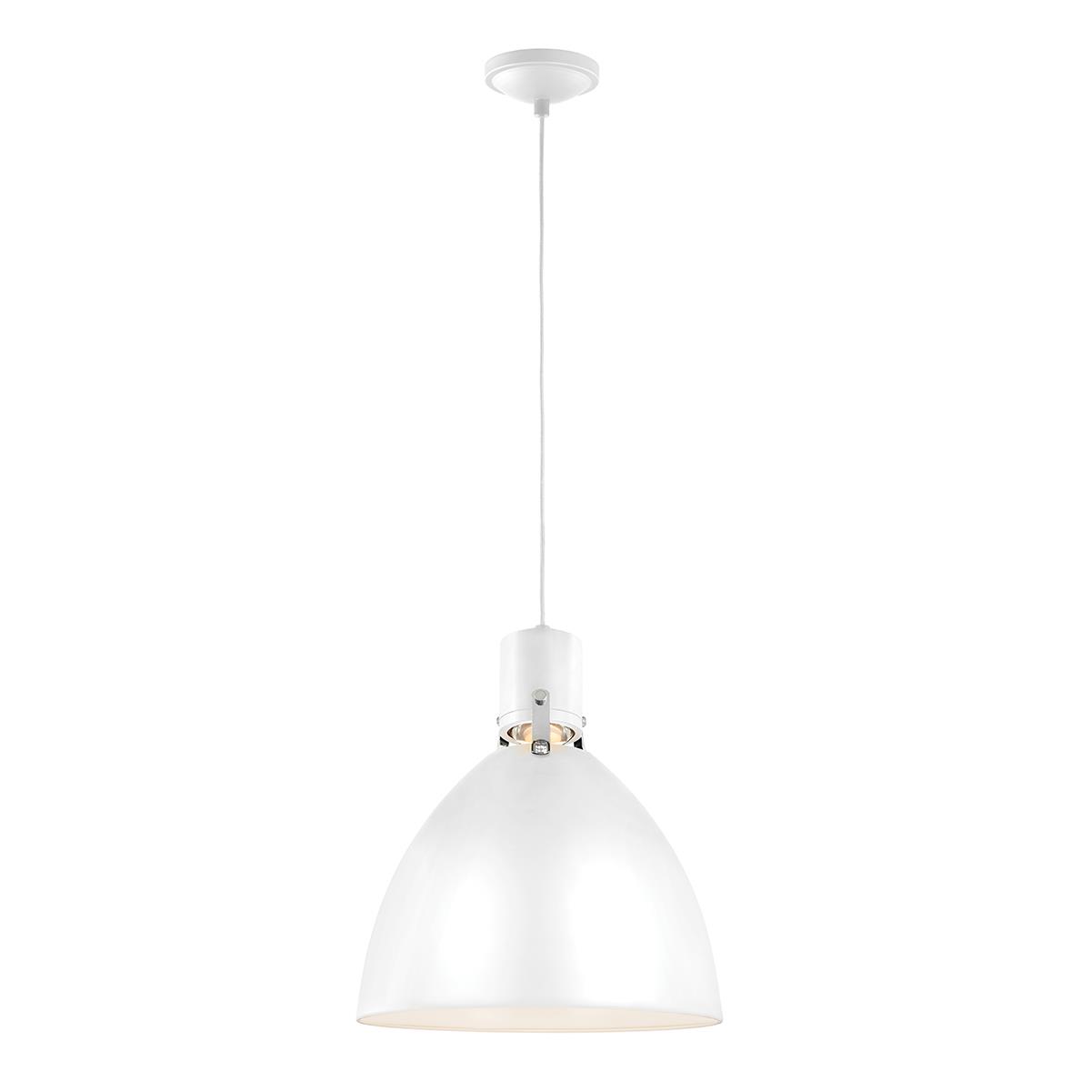 'Brynne' Medium LED Pendant Light-Polished Nickel