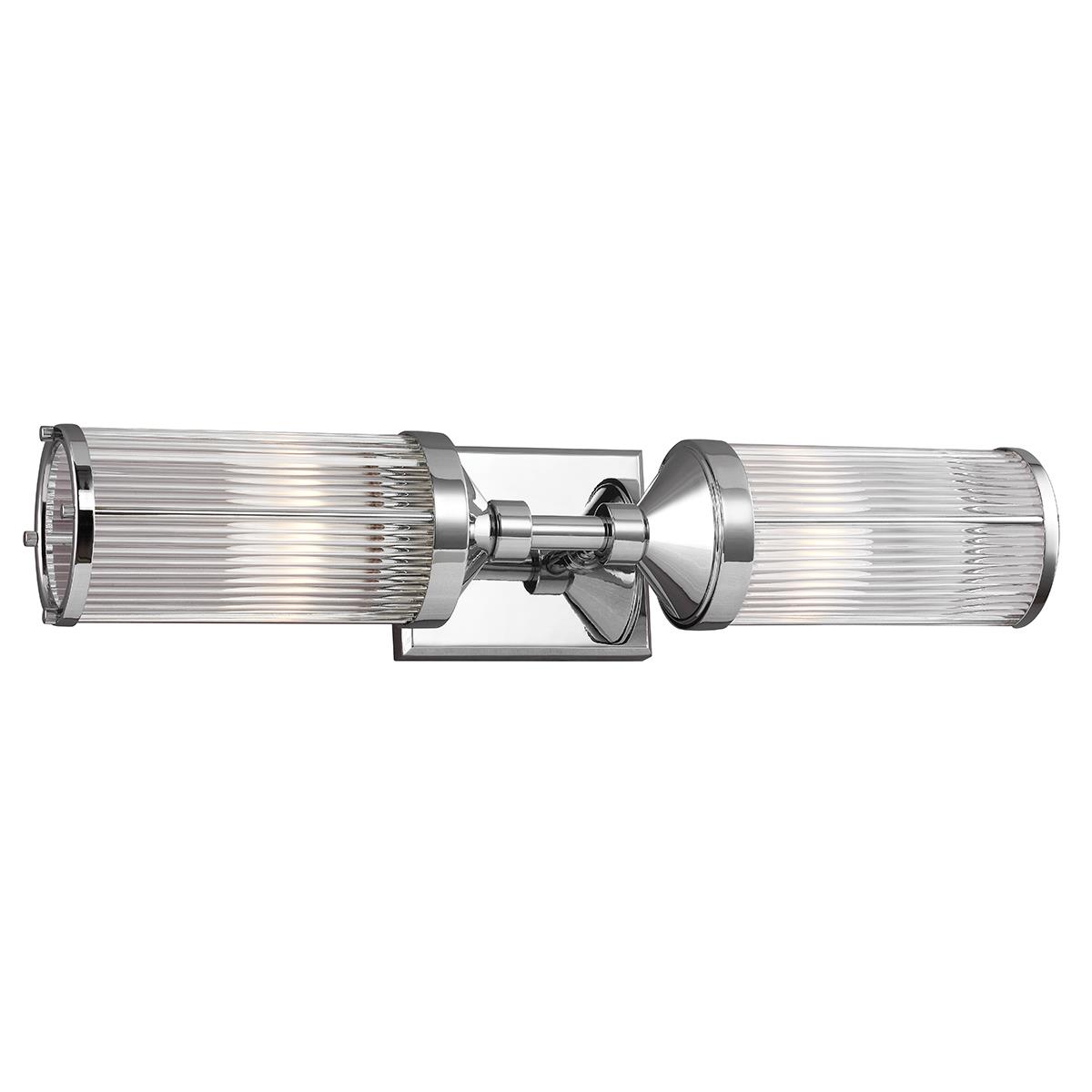 Chrome 'Ambleside' Double Wall Light