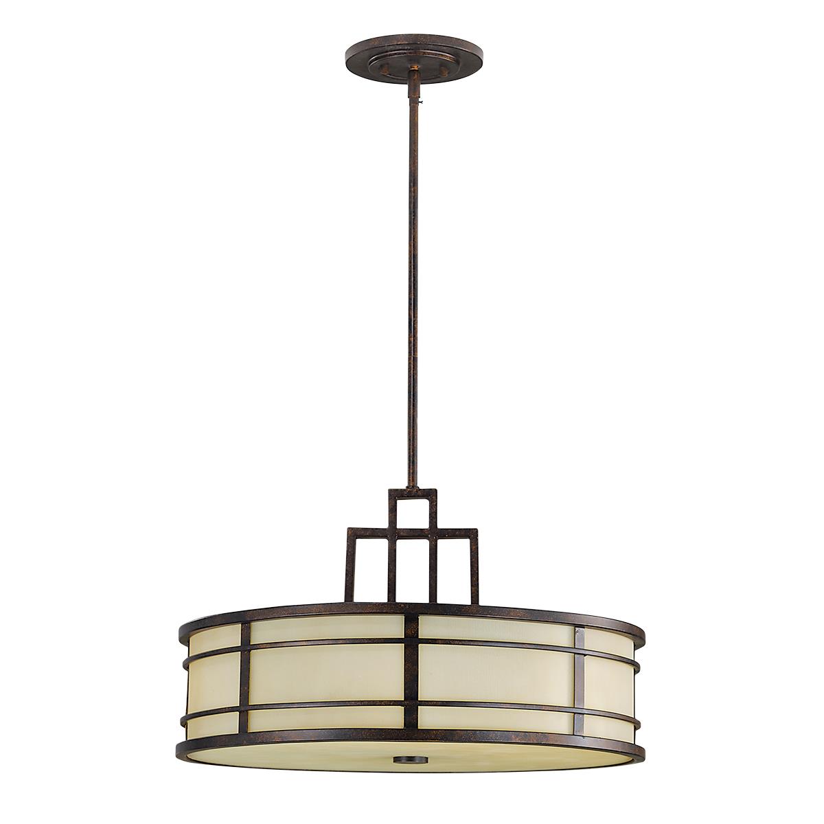 'Fusion' Three Light Pendant